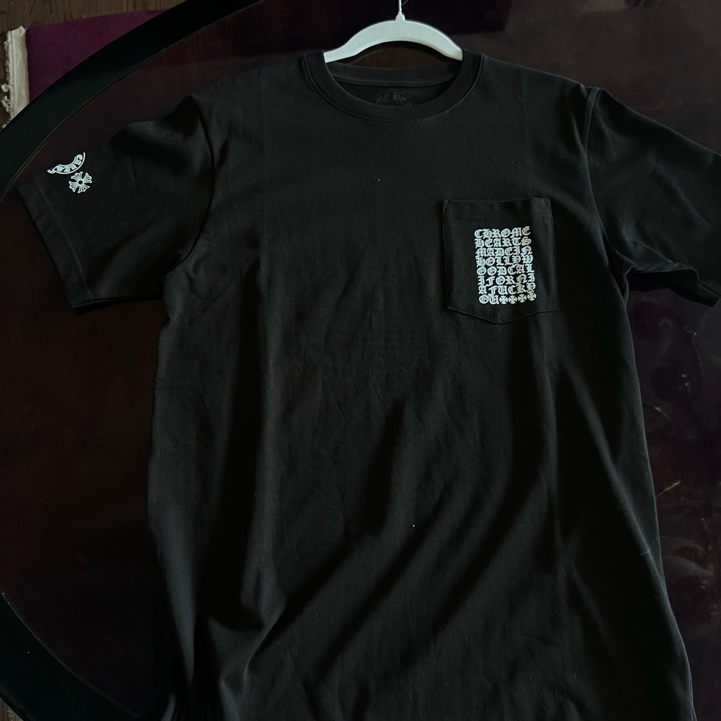 Chrome Hearts Black Short Sleeve Tee